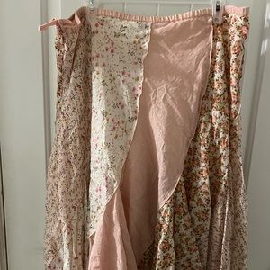 XL Floral skirt